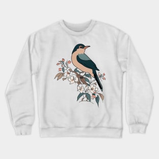 Everybirdy golder birds pattern Crewneck Sweatshirt